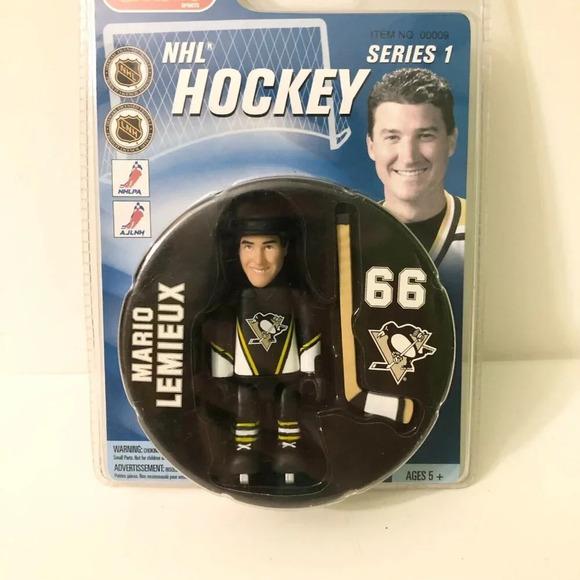 Pittsburgh Penguins Mario Lemieux NHL Hockey SMITI 3 Inch Mini Figure - Picture 2 of 15